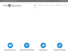 Tablet Screenshot of ftdservices.com